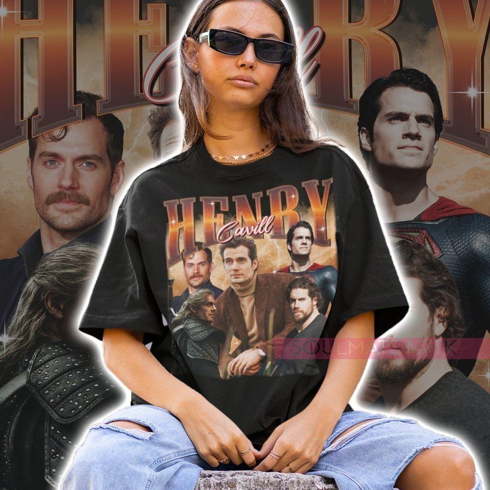 Retro Henry Cavill Vuitino Apparel